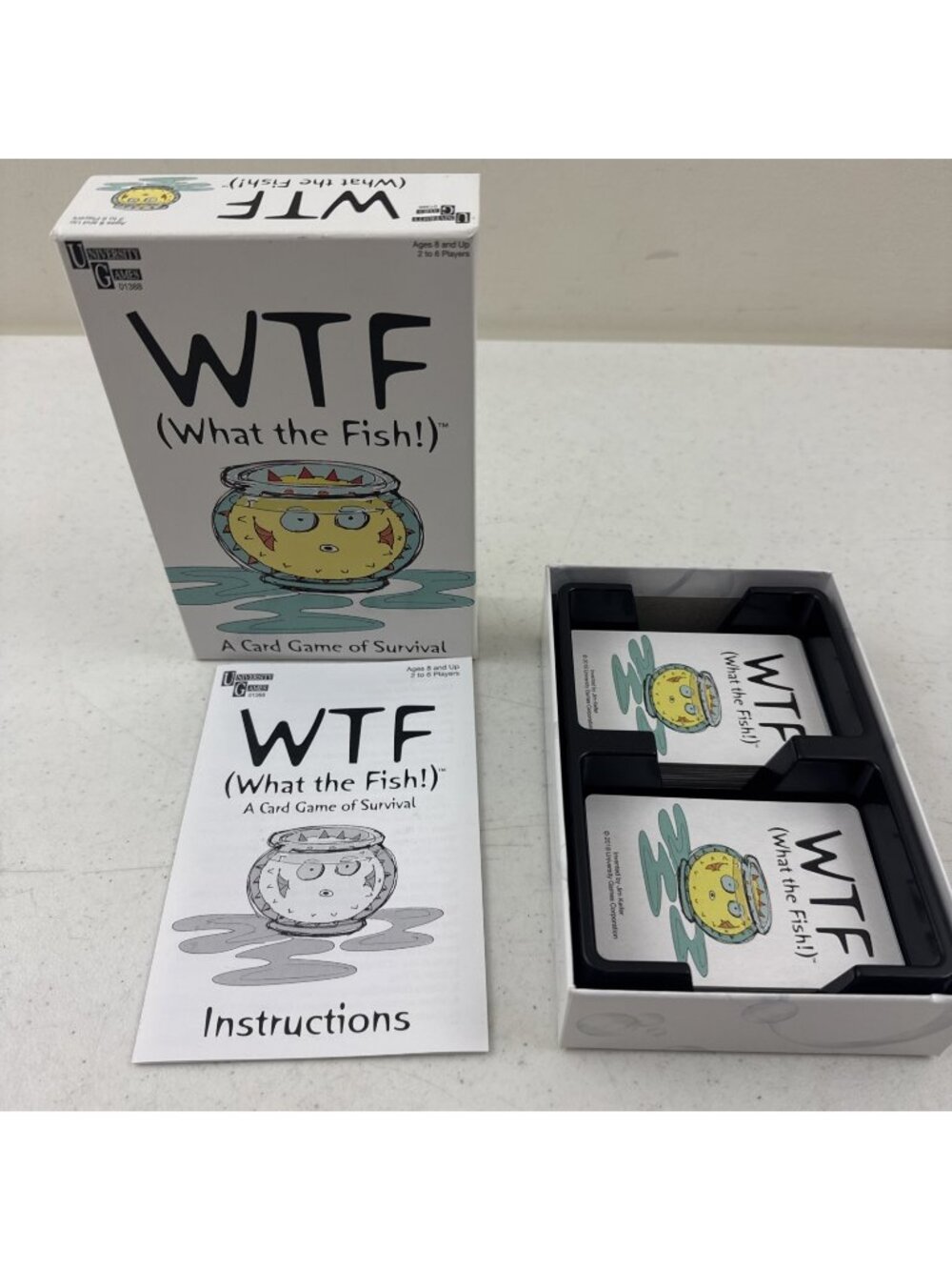 What the Fish WTF Card Game of Survival University Games 2018